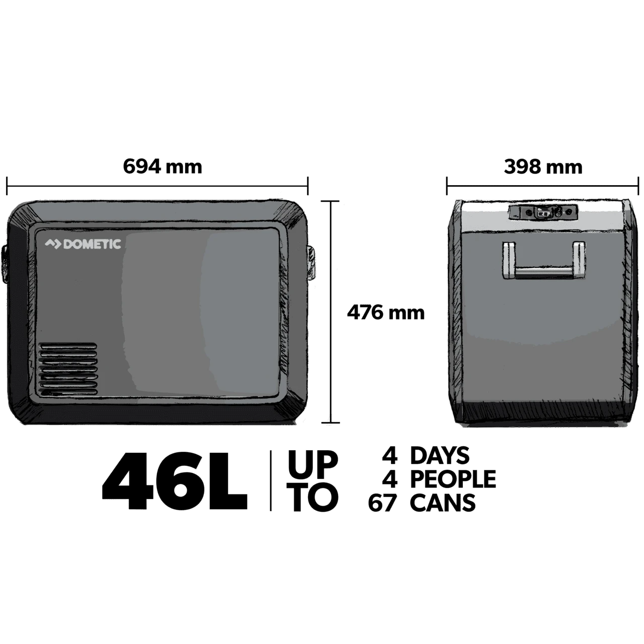 Dometic CFX3 45L Portable Compressor Cool Box 5 Dometic CFX3 45L Portable Compressor Cool Box - Image 3