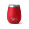 YETI Rambler 10oz / 296ml Wine Tumbler - Rescue Red -Kelty || Yeti || Big Agnes Sales yeti rambler 10oz 296ml wine tumbler rescue red 69218 p