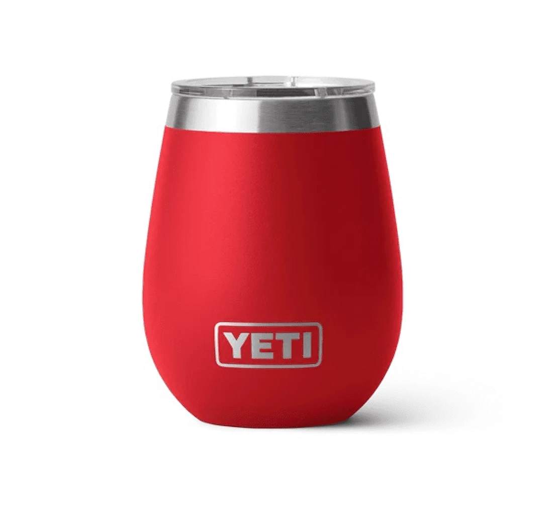 YETI Rambler 10oz / 296ml Wine Tumbler - Rescue Red 3 YETI Rambler 10oz / 296ml Wine Tumbler - Rescue Red