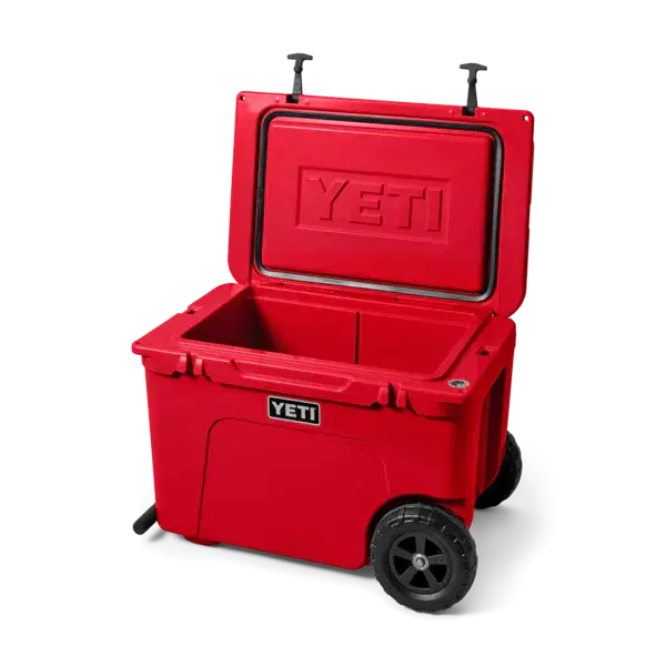 YETI Tundra Haul Wheeled Cool Box - Rescue Red 6 YETI Tundra Haul Wheeled Cool Box - Rescue Red - Image 4